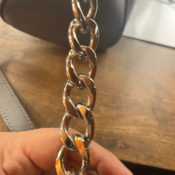 Michael Kors Knox - Black Pebbled Leather Satchel Shoulder Bag - Picture 13 of 13